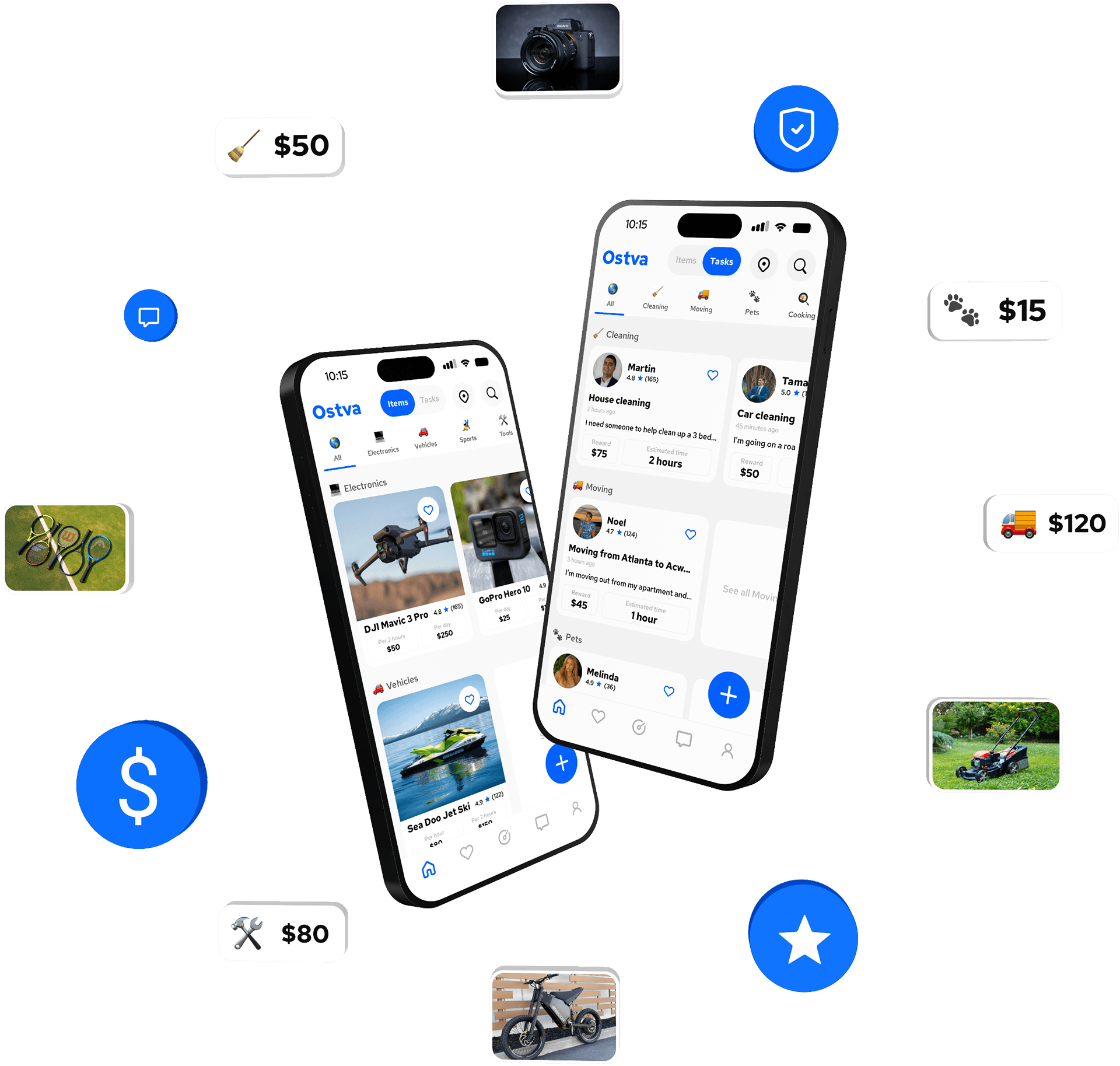 Features of Ostva app